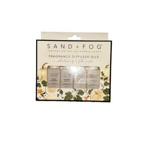 Sand + Fog Pumpkin Fragrance Diffusers Oils set of 4